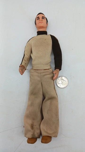 Vintage 1973 Mattel Space 1999 Commander Koenig Doll Style Figure COMPLETE