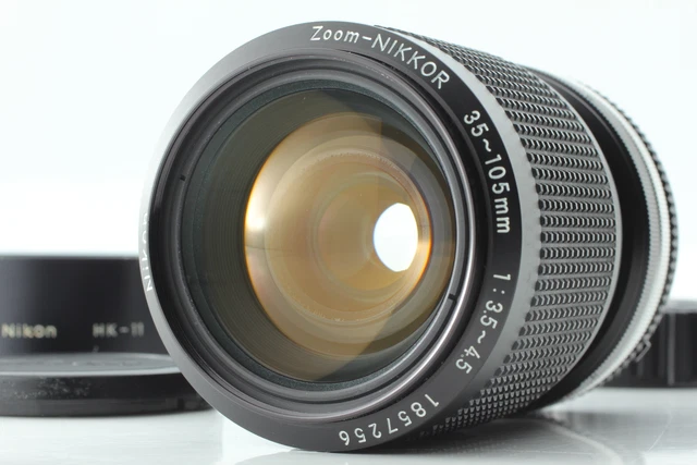 [N MINT+++ w/ Hood] Nikon Ai-s AIS Nikkor 35-105mm F3.5-4.5 Lens From JAPAN
