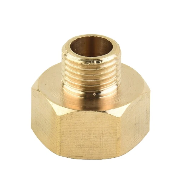 Brass Gas Pipe Fitting 1/2 Female Thread X 1/4 Male Thread For Gas Range