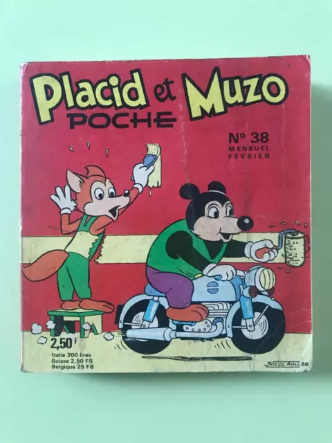 BD petit format Placid et Muzo n°38 (poche)