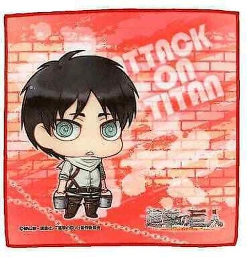 ATTACK ON TITAN Quotidien Eren Yeager Towel Tenugui Japon Jouet