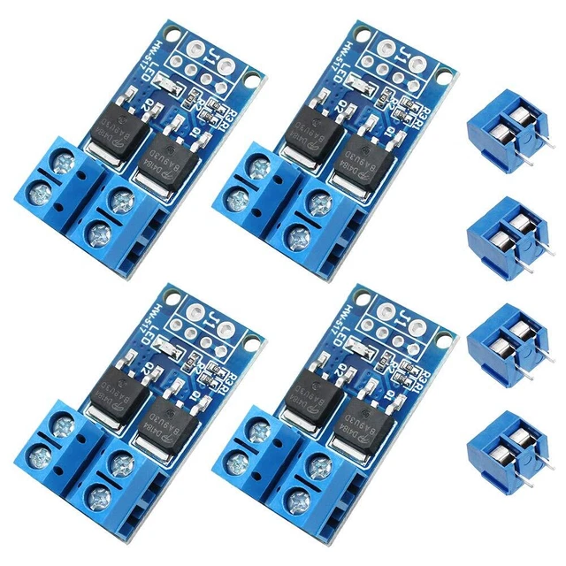 Module MOSFET PWM Haute Puissance 10A - Contrôle Moteur LED 3-20V Vers 3.7-27V DC