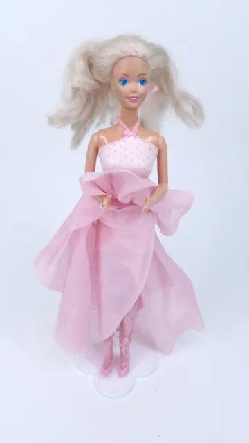 Pink Jubilee Barbie Party Pink Vintage 1987 Mattel With Original Clothing Doll
