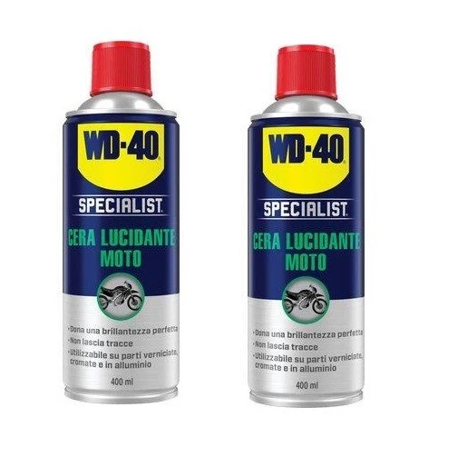 Cera Lucidante Moto Spray Wd-40 Specialist Pezzi 2 Ml 400