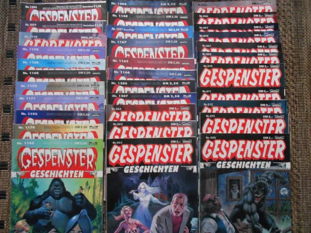 Großes Konvolut Gespenster Geschichten Comics Bastei aus Sammlung