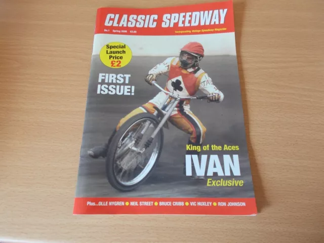Classic Speedway Magazine.Spring 2008.No1