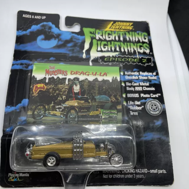 Johnny Lightning Frightning The Munsters Grandpa Sam Drag-u-la George Barris