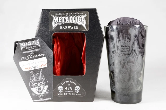 Metallica Pushead Glass FOR SALE! - PicClick Metallica Pushead Glass FOR SALE! - PicClick