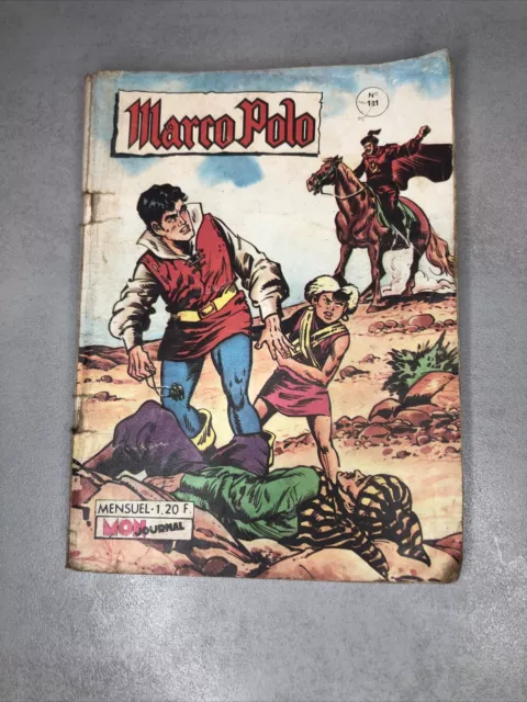 Bande Dessinee Livre Comics Ancien Recueil MARCO POLO N131 Mon Journal 1971 BD