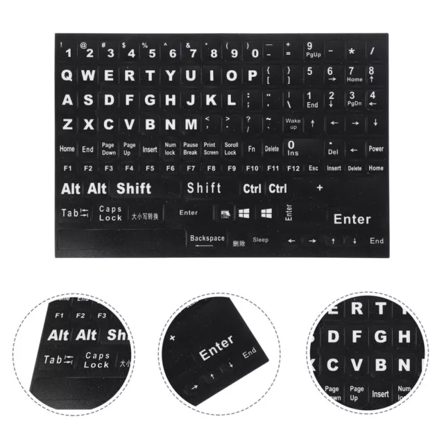 Laptop Skin Keyboard Laptop Keyboard Stickers Keyboard Decals Keycap Stickers