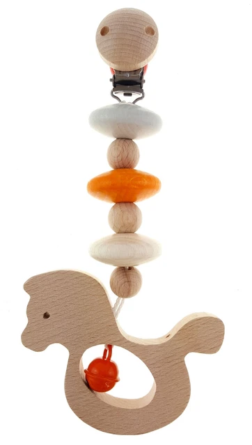 Jouet Wagenanhänger Cheval Orange Nature Bxlxh 90x35x180mm Neuf Figurine Clip