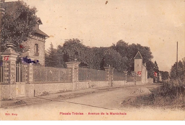 94 .n° 106785 .  plessis trevise .avenue de la marechale .