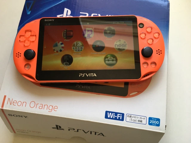 PS VITA PCH 2000 neon orange £203.50 - PicClick UK