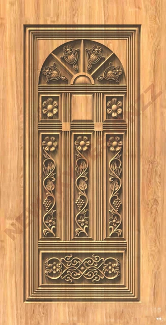 (23)STL Model Door for CNC Router 3D Printer Artcam Aspire Bas Relief free ship