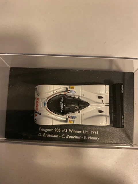 Miniature Starter 1/43 Peugeot 905 #3 – Vainqueur 24h Du Mans 1993, Kit En Boîte