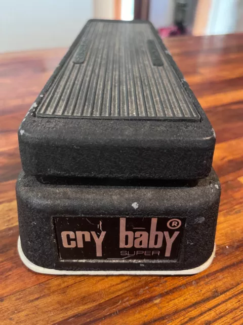 Original Cry Baby Super Wah guitar pedal