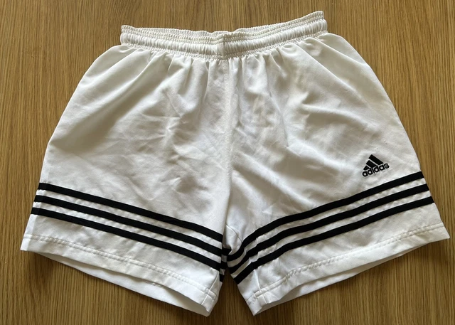 Adidas White Retro Swimming Shorts Medium