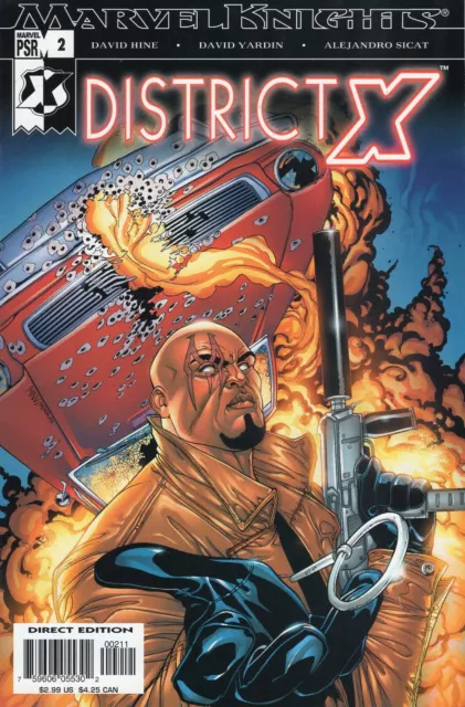 Marvel Knights District X #2 (Aug. 2004) High Grade