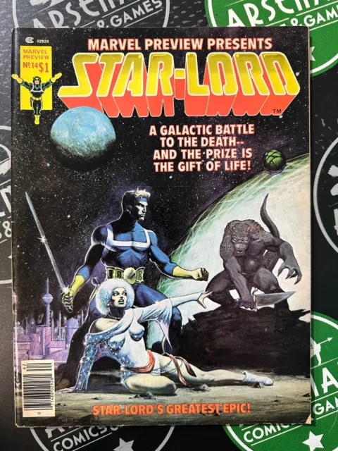 Marvel Preview #14 1978 Bronze Age Magazines Guardians of the Galaxy Star-Lord