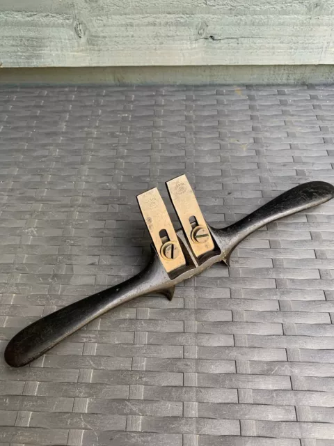 Antique Edward Preston 5/8" Oveloe Spokeshave Woodwork Plane Vintage Tools