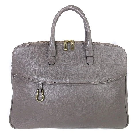 Tofu Roadstone Loadstone Tote Bag Leather Business Gray Women