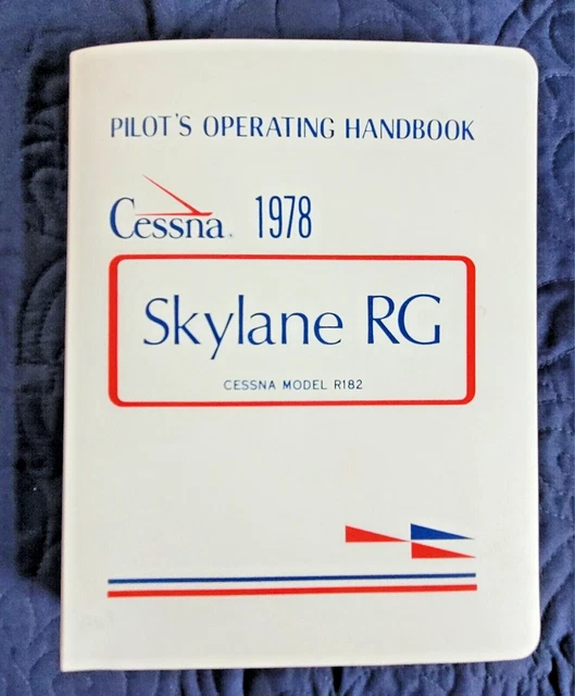 CESSNA 1978 SKYLAND RG R182 Pilot