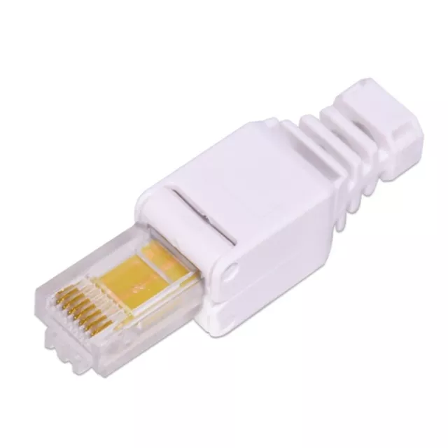 CAT6 Rj45 Connector Crimp Crystal for Head Tool-free Crimping Cat6 Connector