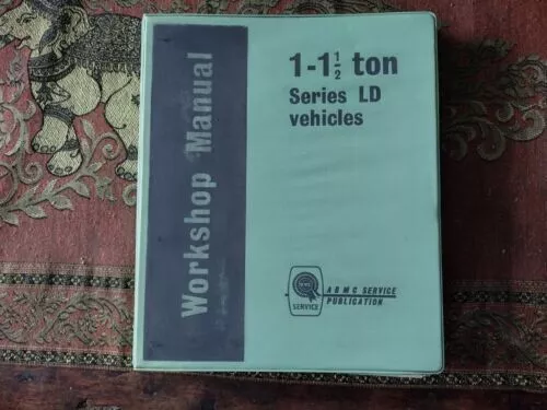 Austin Morris Ld 1 Ton / 1.5 Ton Van (1952-68) - Genuine Bmc Workshop Manual