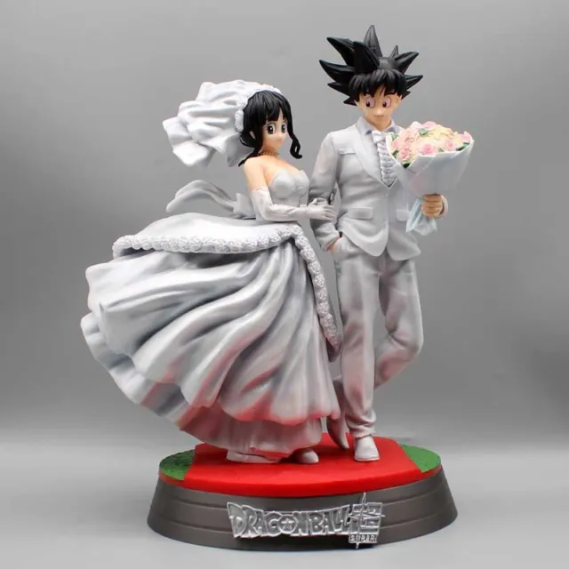 Mariage de Son Goku Chichi DRAGON BALL Z Couple Marié Figurine Chi-Chi Sangoku