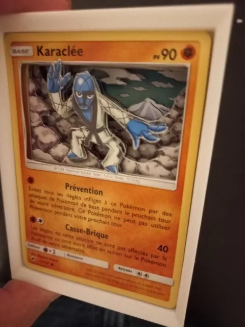 Carte Pokémon 3D Karaclée 72/147 2