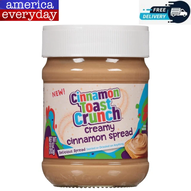 CINNAMON TOAST CRUNCH Creamy Cinnamon Spread, 10 Ounce $5.97 – PicClick