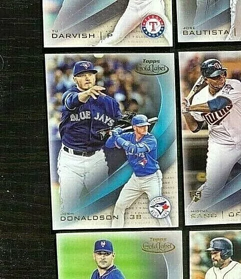 2016 Topps Gold Label - Class 1, 2, 3 - Base And Blue Sp - You Pick 3