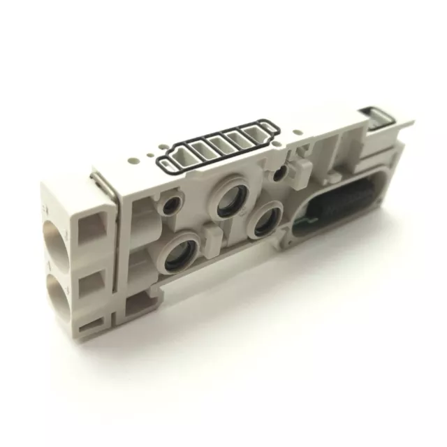 SMC SV1000-50-1A Solenoid Valve Base Station 5-Port Single Wiring *No Fittings*