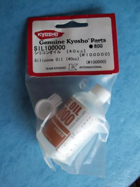 Vintage Kyosho 100000 Silicone Oil (40Cc) Sil100000 Nip