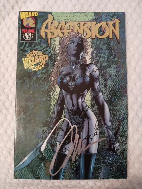 Ascension #1/2 Wizard X with COA Signed by David Finch 1997 TOP COW Image Comics