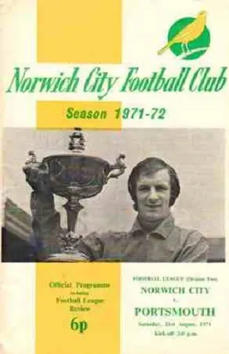 Football - Norwich City Programmes - Seasons 1971-1990