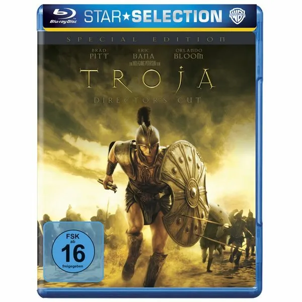 Blu-ray Neuf - Troja  - Brad Pitt, Eric Bana, Orlando Bloom, Julian Glover, Bria
