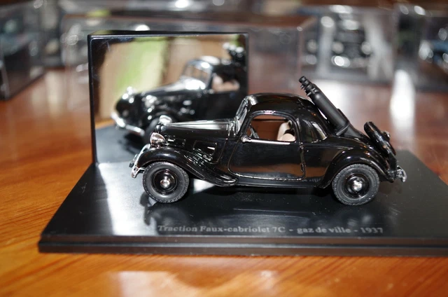 NOREV / U.H 1/43 CITROEN TRACTION 7C Faux cabriolet GAZ NEUF EN BOITE PLASTIQUE