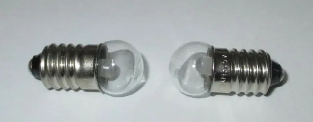 LED Schraubgewinde  E10 Sockel  16-24V  -  2 x   "NEU"