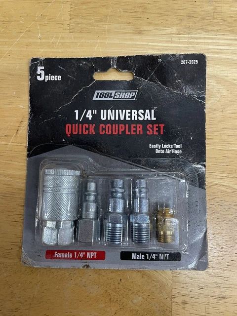 1/4” Universal Quick Coupler Set / 5 pcs