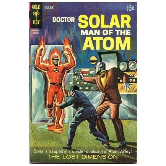 Doctor Solar: Man of the Atom (1962 series) #25 in VF cond. Gold Key comics [l!