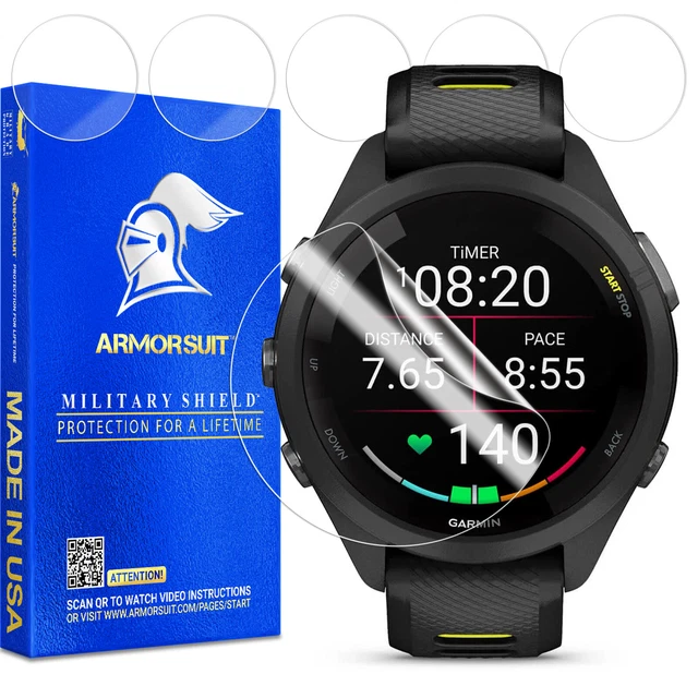 (6 Pack) ArmorSuit Screen Protector designed for Garmin Forerunner 265s 42mm