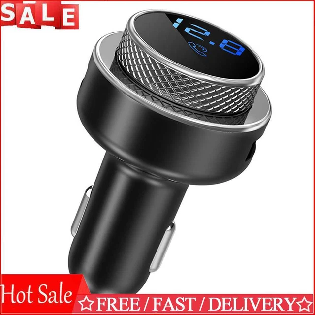 GC16 Kit vivavoce auto Bluetooth trasmettitore FM lettore MP3 QC3.0 caricabatterie USB
