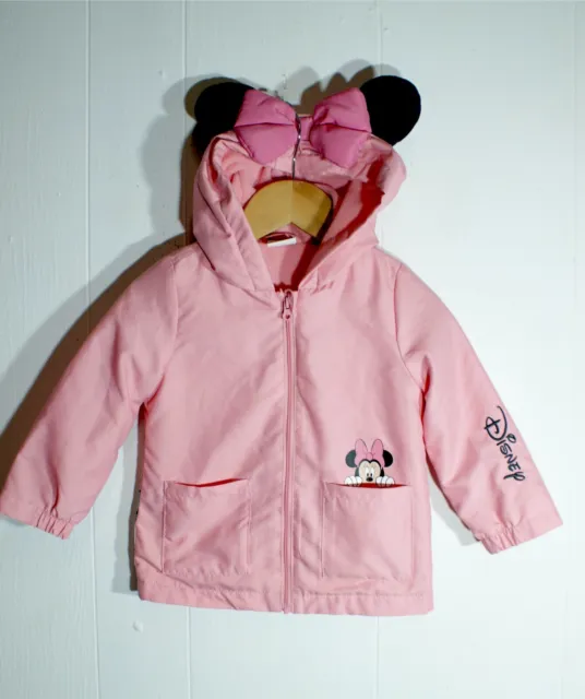 DISNEY mickey and friends baby character jacket -pink- age 12-18 months (NA145)