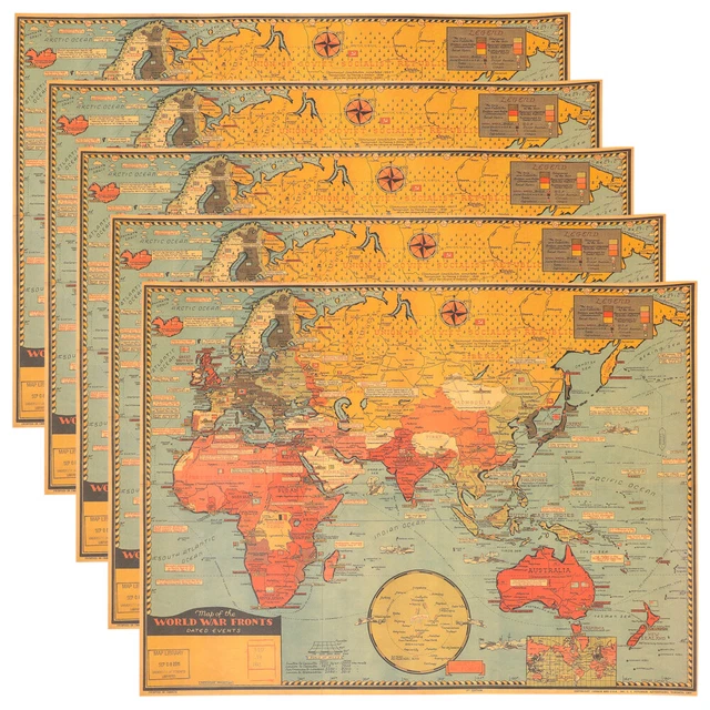 Puzzle 1000 Pezzi Poster Collage Seconda Guerra Mondiale Formato 760x610 Mm - WMP
