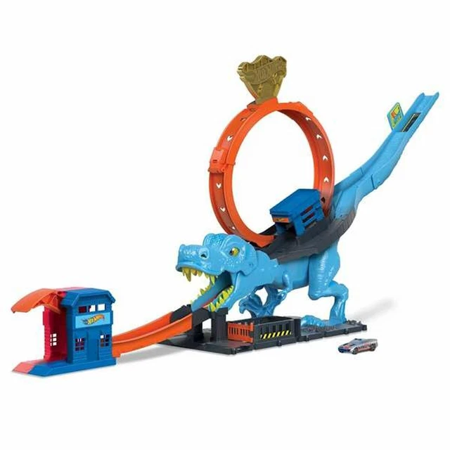 Hot Wheels Circuit De Course Sprint F1 – Coffret Avec 3 Voitures McLaren, Alpine & VCARB 1:64 + Piste Dépassement