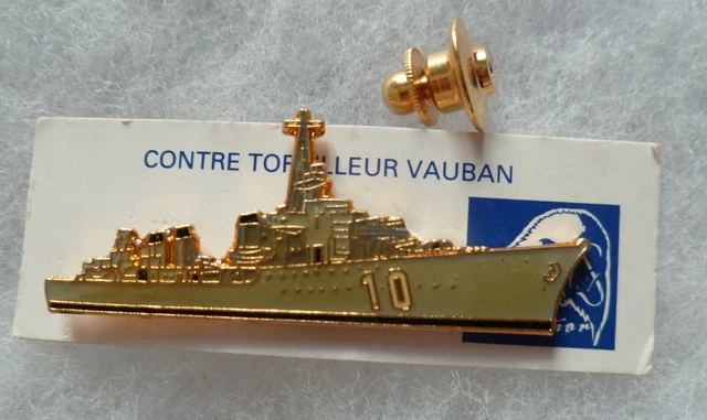 Insigne Marine Nationale Française - Contre-Torpilleur VAUBAN - Pin's Collection