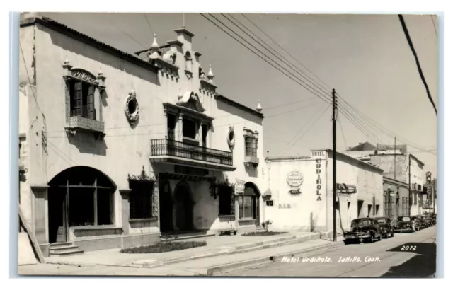 Postcard Hotel Urdinola, Saltillo Coah Mexico RPPC MA26