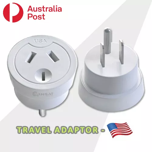 Travel Adaptor from Australia & New Zealand travel to USA