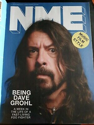 Dave Grohl – Foo Fighters – NME magazine – 13 October 2017